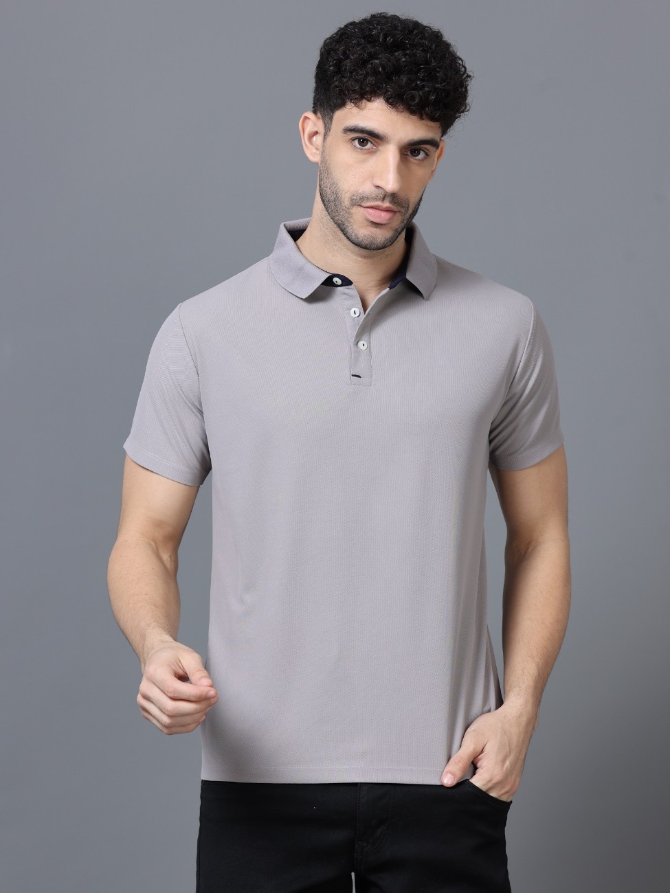 Men Polo T-shirt | Workliesure |Slate Grey