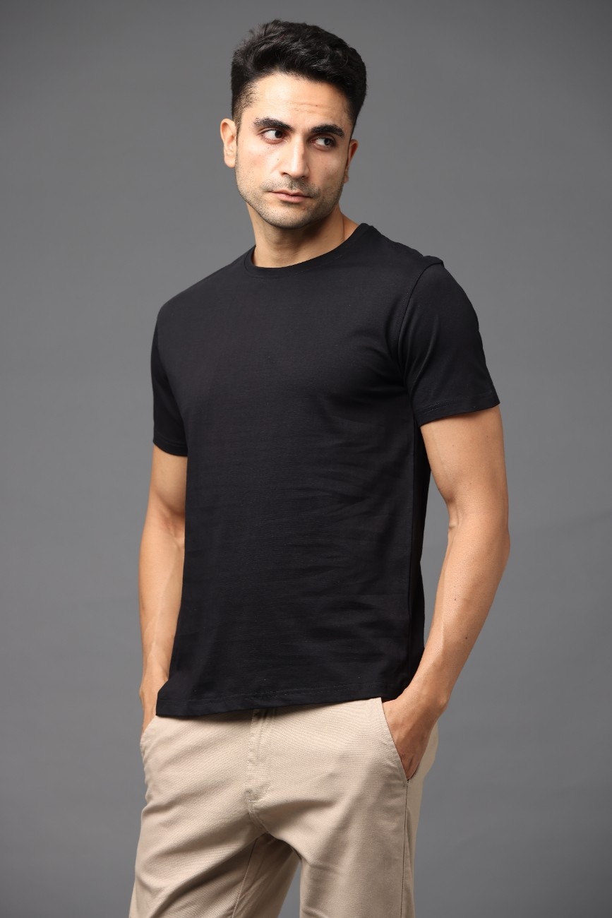 Classic Black Crew - Premium CrewNecks